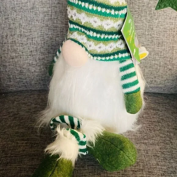 LED Christmas Holiday Lighted Gnome Plush Decor - Picture 4 of 8